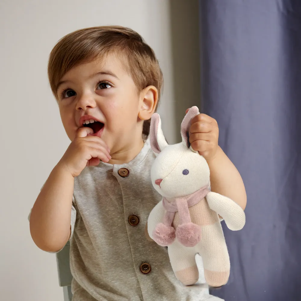 Baby Threads organic bunny rattle|Cottontails Baby Discount
