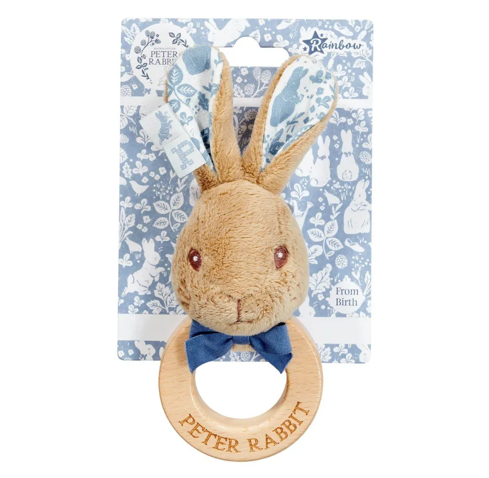 Beatrix Potter Peter Rabbit Ring Rattle|Cottontails Baby Discount