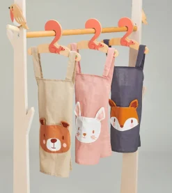 Child's Linen Apron (3 to 8 years) Rabbit|Cottontails Baby Sale
