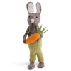 En Gry & Sif little grey hare - romper & carrot|Cottontails Baby Hot