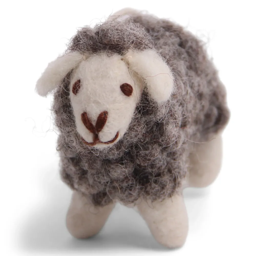 En Gry & Sif little woolly sheep - grey|Cottontails Baby New