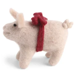 En Gry & Sif Pig with red loop|Cottontails Baby New