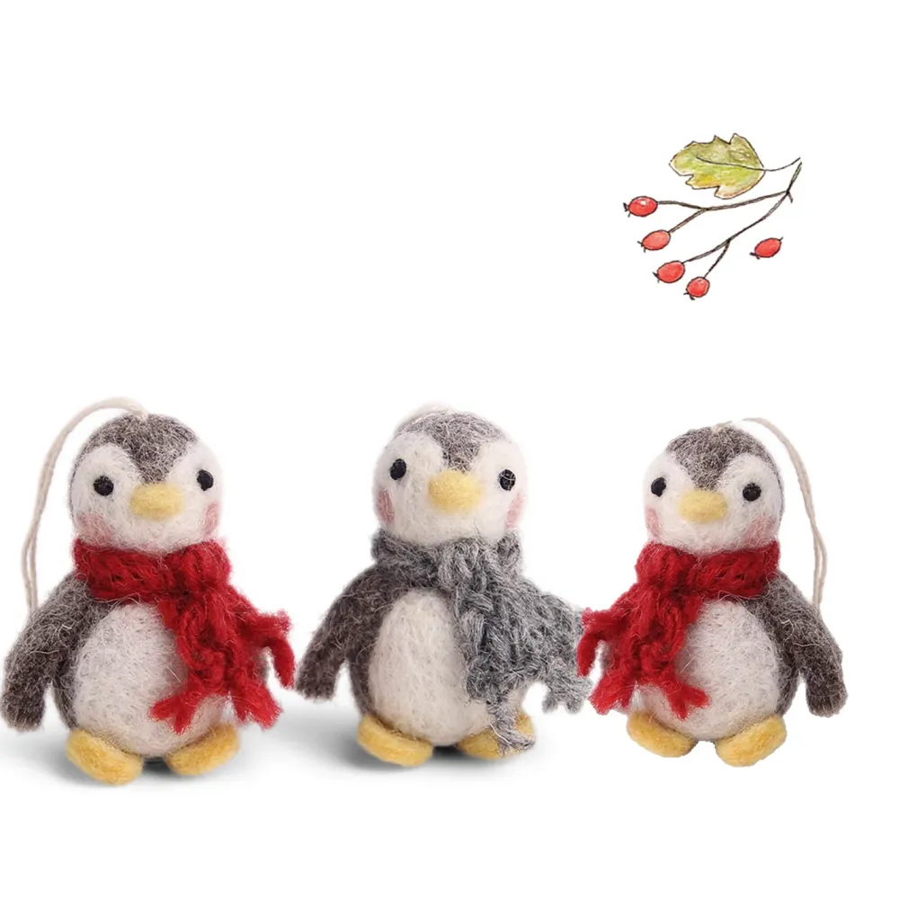 En Gry & Sif trio of baby penguins|Cottontails Baby Online