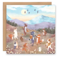 Greeting Card - Solstice Animals|Cottontails Baby Hot