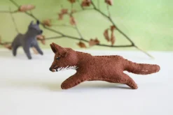 Handmade little felt fox|Cottontails Baby Outlet