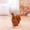 Handmade little felt squirrel|Cottontails Baby