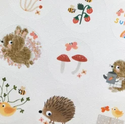 Handmade Paper Stickers - Gardening Bunnies|Cottontails Baby New