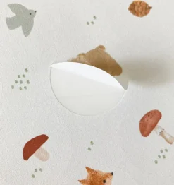 Handmade Paper stickers - White Woodland|Cottontails Baby