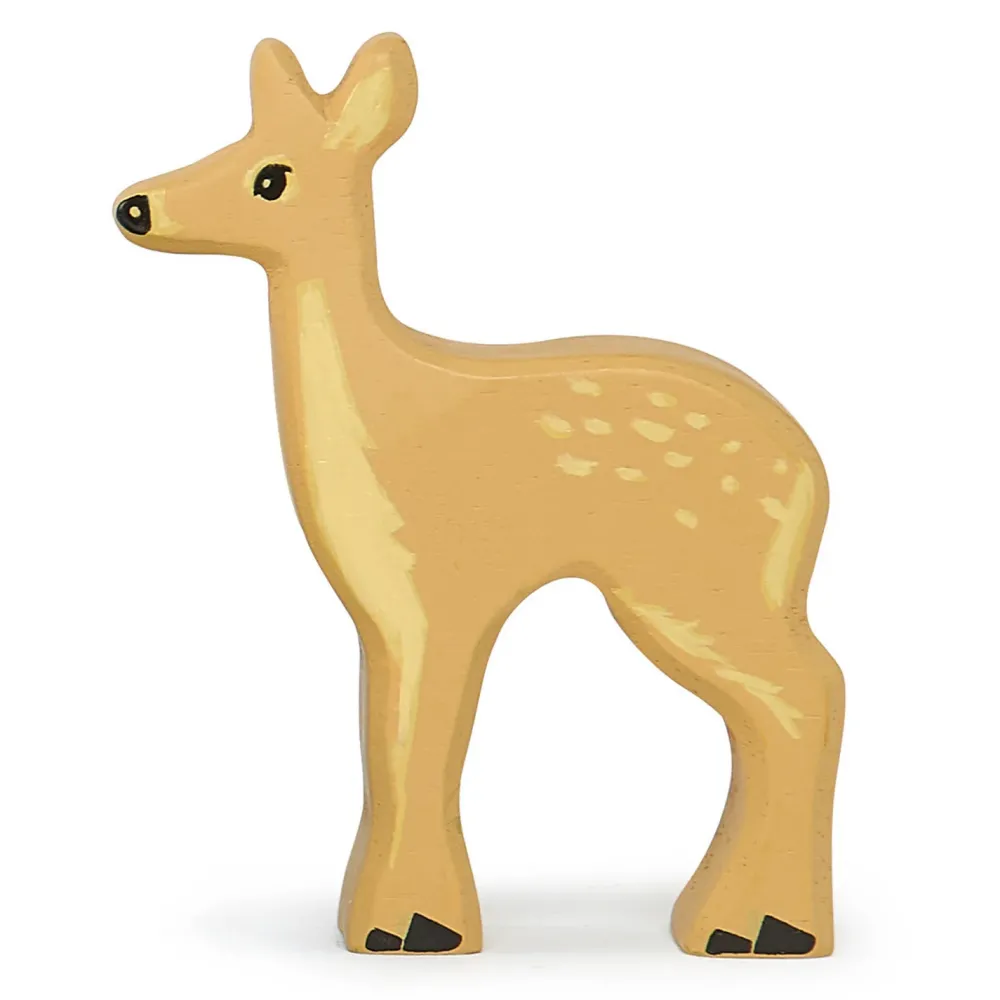 Little wooden woodland animal - deer|Cottontails Baby Online