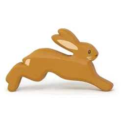 Little wooden woodland animal - leaping hare|Cottontails Baby Discount