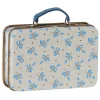 Maileg Little Metal Suitcase - Blue Flowers|Cottontails Baby Online