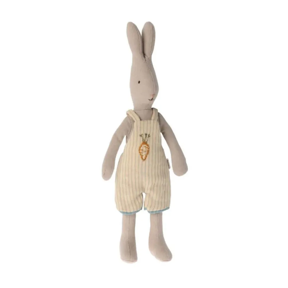 Maileg Size 1 Rabbit - Carrot Dungarees|Cottontails Baby Sale