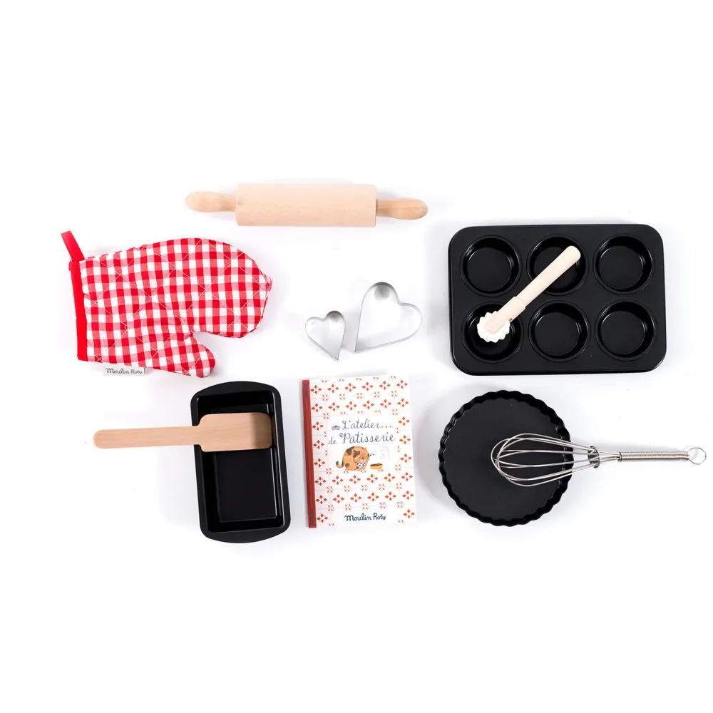 Moulin Roty baking & patisserie suitcase|Cottontails Baby