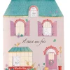 Moulin Roty colour & sticker house book|Cottontails Baby Online