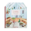 Moulin Roty colouring book & sticker book - greenhouse|Cottontails Baby Hot