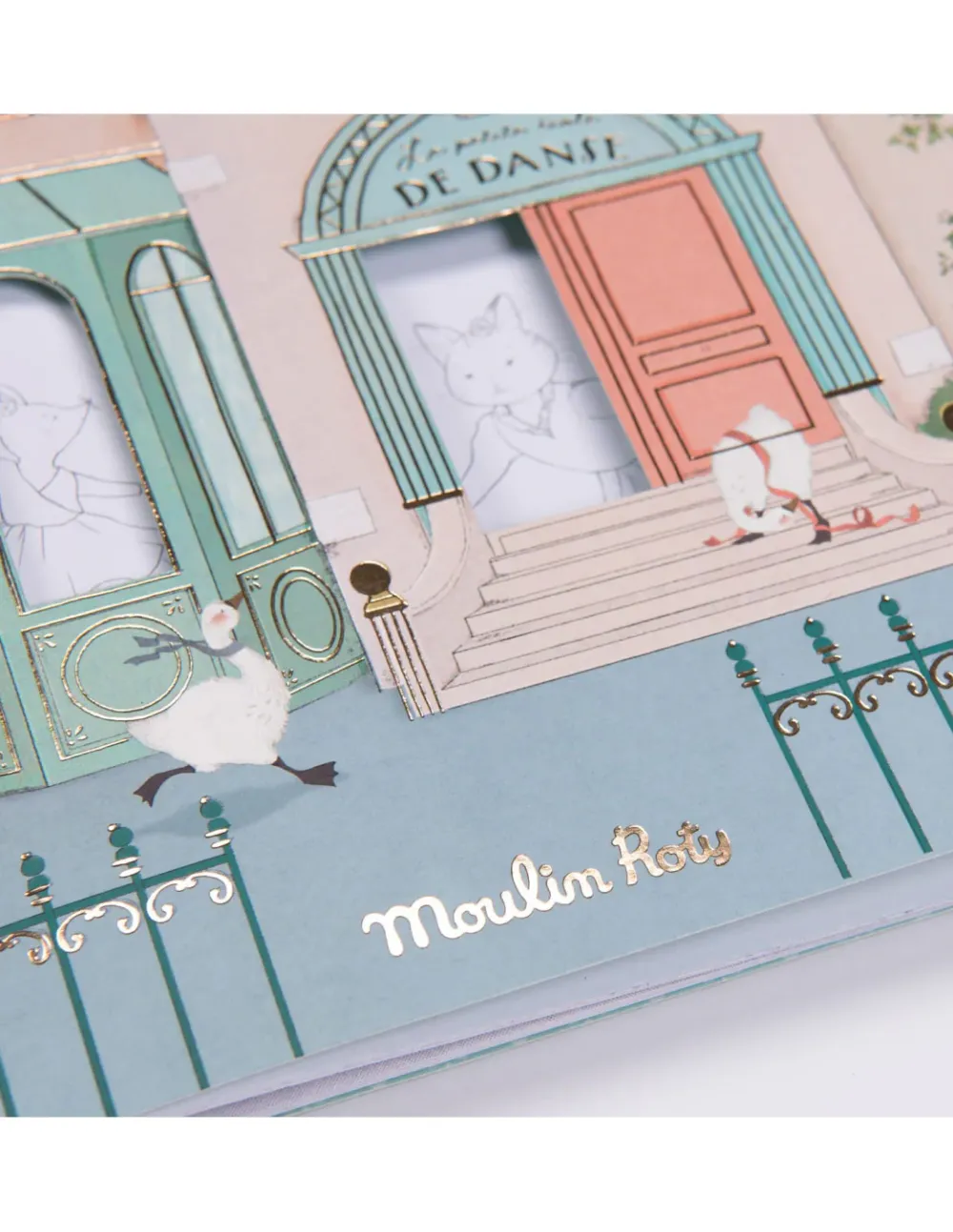 Moulin Roty Dance School Colouring & Sticker Book|Cottontails Baby New