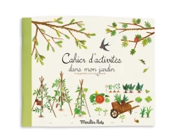 Moulin Roty Garden Activity book|Cottontails Baby New