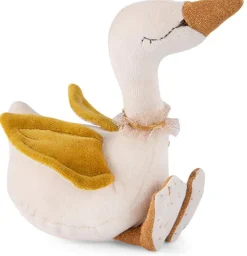 Moulin Roty Golden Swan rattle|Cottontails Baby Online