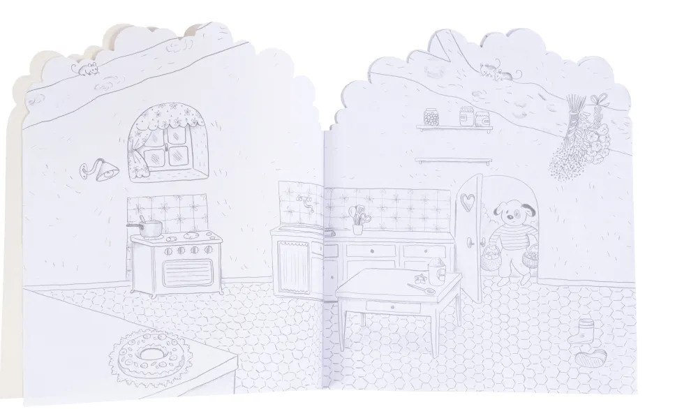 Moulin Roty Grand Family sticker book|Cottontails Baby Hot