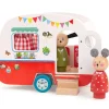 Moulin Roty Grand Family Wooden Vintage Caravan|Cottontails Baby Best