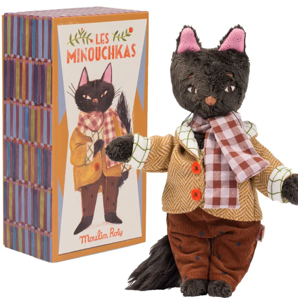 Moulin Roty Les Minouchkas Leon the Cat|Cottontails Baby Best