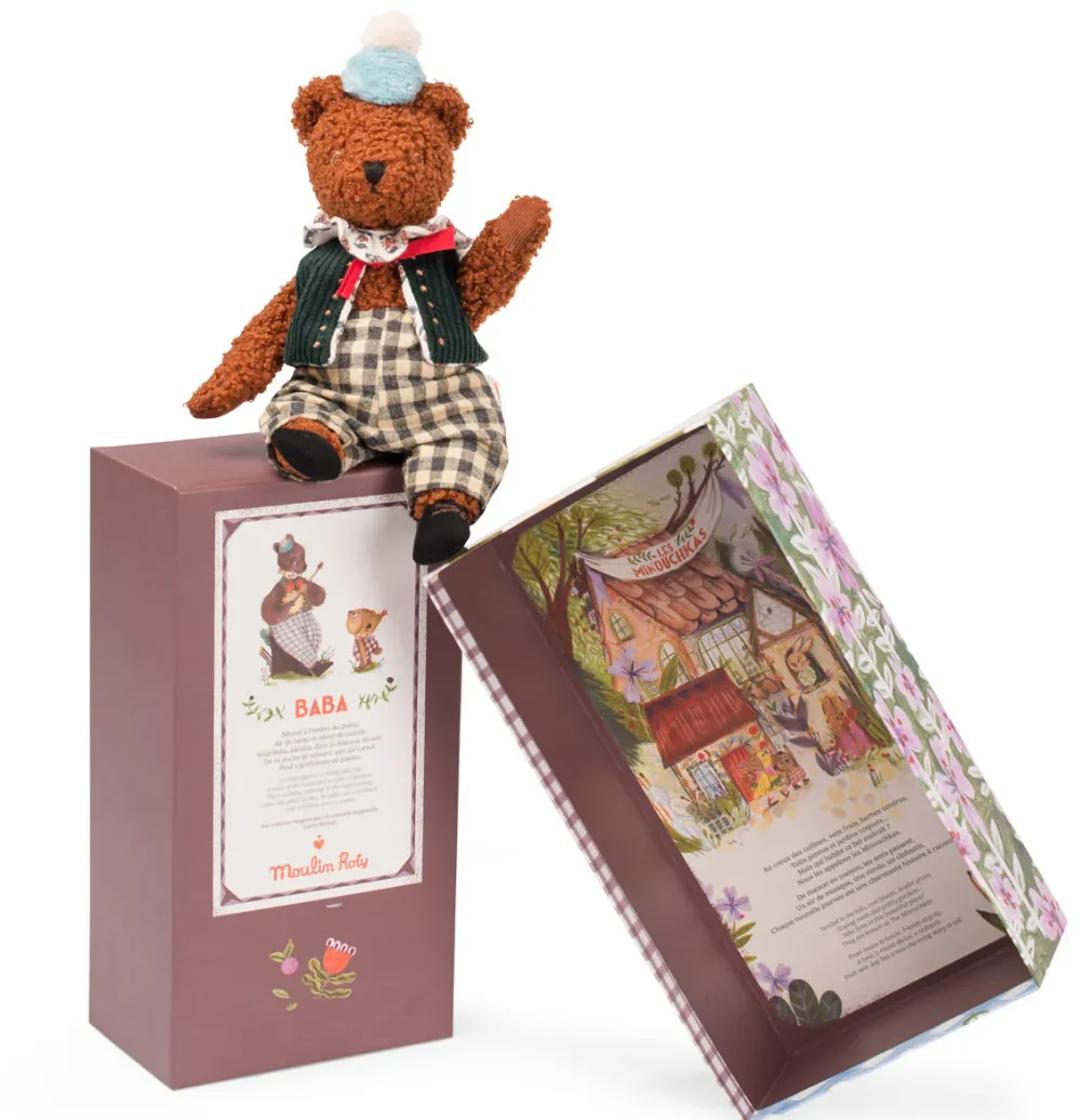 Moulin Roty Les Minouchkas Baba the Bear|Cottontails Baby Sale