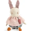 Moulin Roty musical linen rabbit|Cottontails Baby New