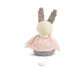 Moulin Roty musical linen rabbit|Cottontails Baby New