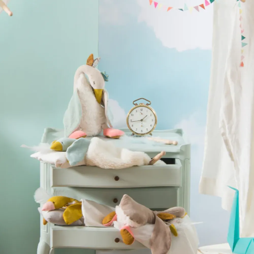 Moulin Roty musical Olga goose|Cottontails Baby Sale