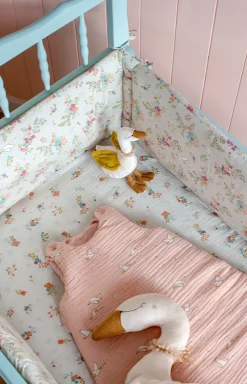 Moulin Roty Pink Swans Baby Sleeping Bag 70cm|Cottontails Baby Online