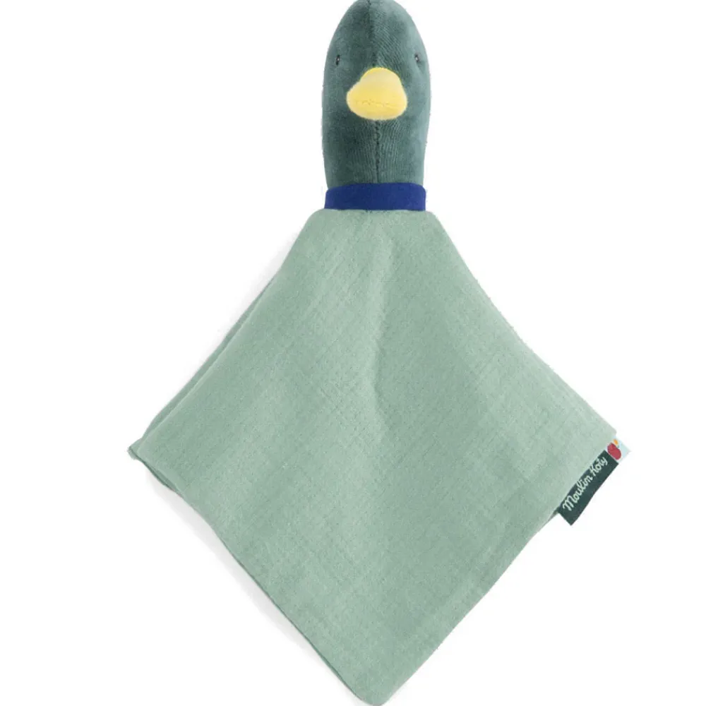 Moulin Roty Pomme des Bois - muslin duck comforter|Cottontails Baby Discount
