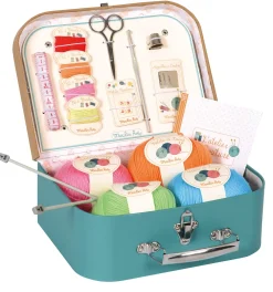 Moulin Roty sewing & knitting suitcase|Cottontails Baby Online