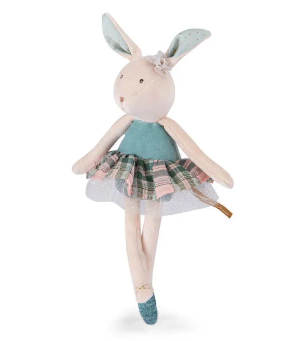 Moulin Roty Soft Blue Velvet Bunny|Cottontails Baby Clearance