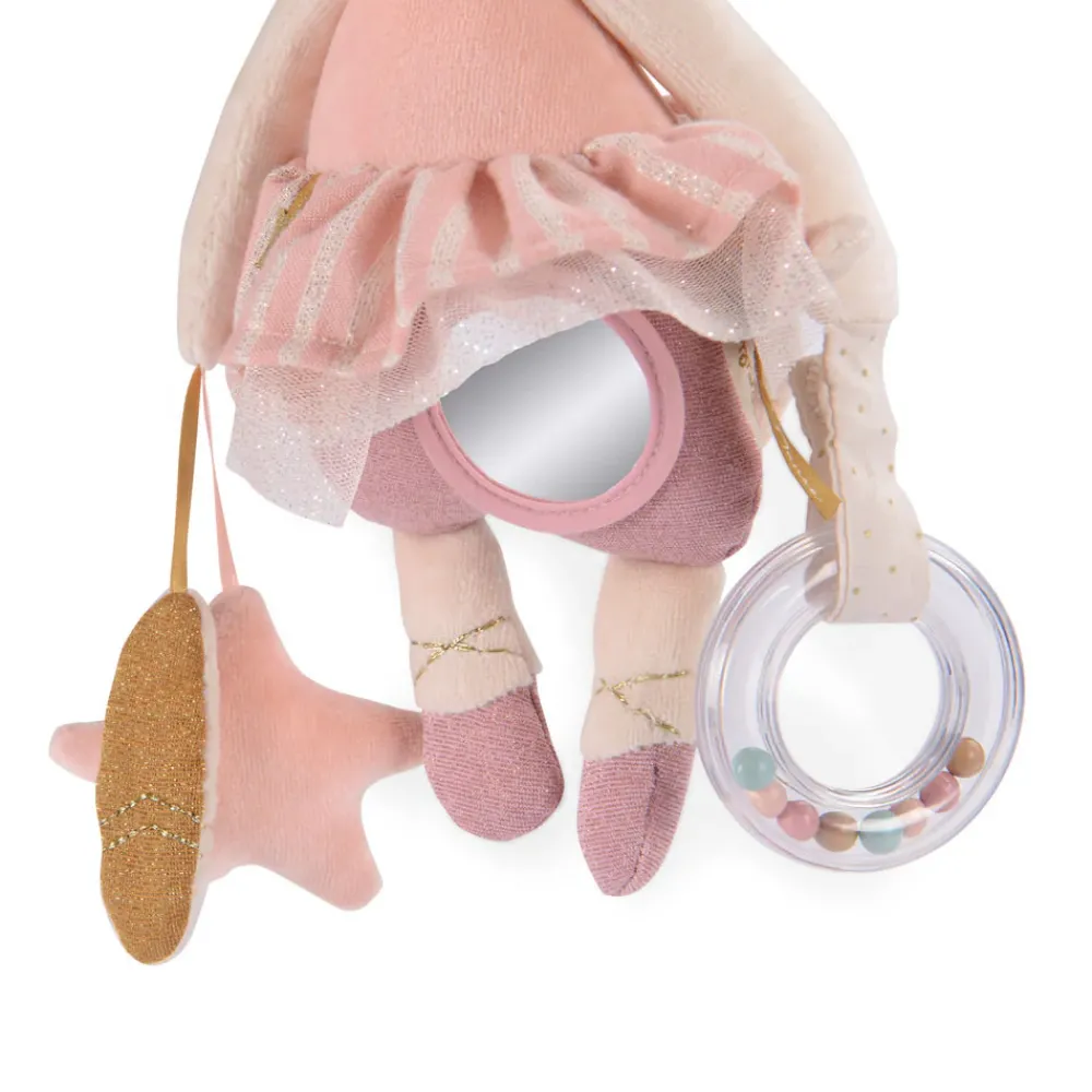 Moulin Roty Soft Pink Activity Mouse|Cottontails Baby New