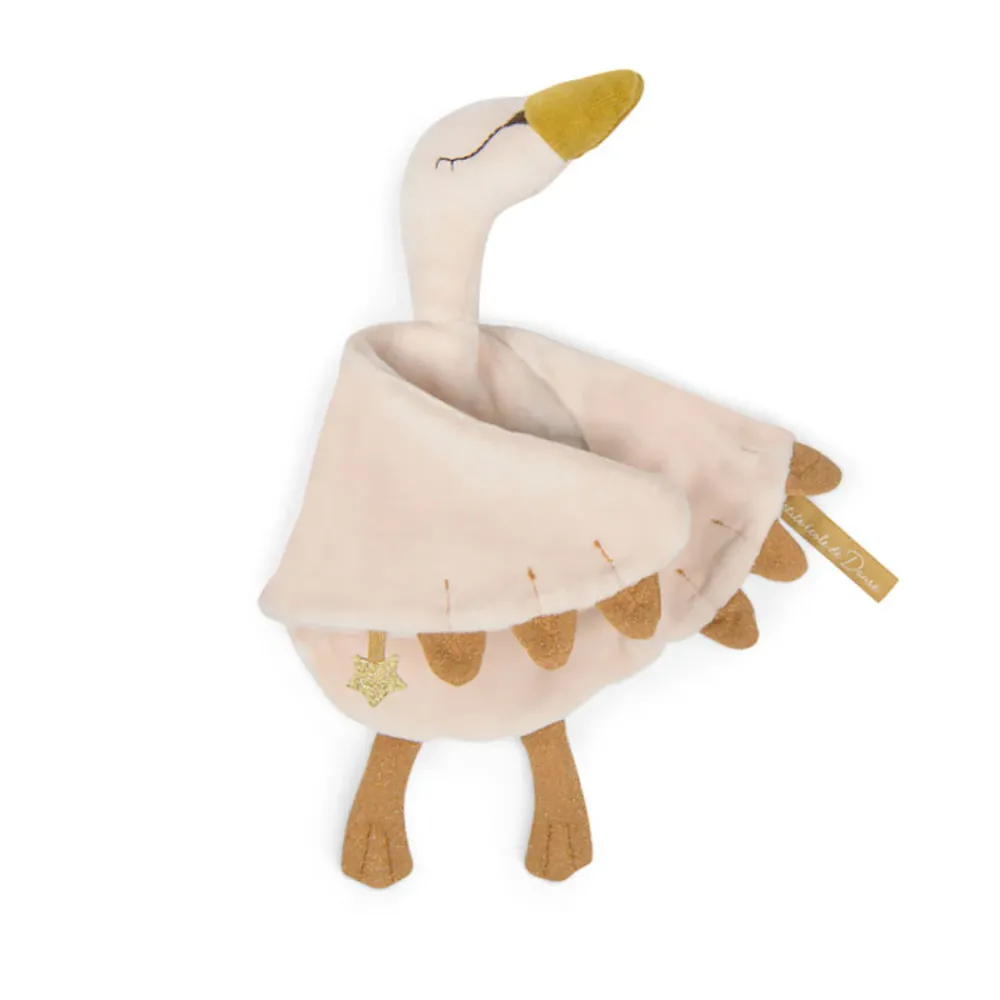 Moulin Roty sumptuous comforter - creamy swan|Cottontails Baby Discount