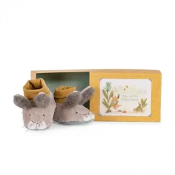 Moulin Roty Three Little Rabbits - baby slippers|Cottontails Baby Sale