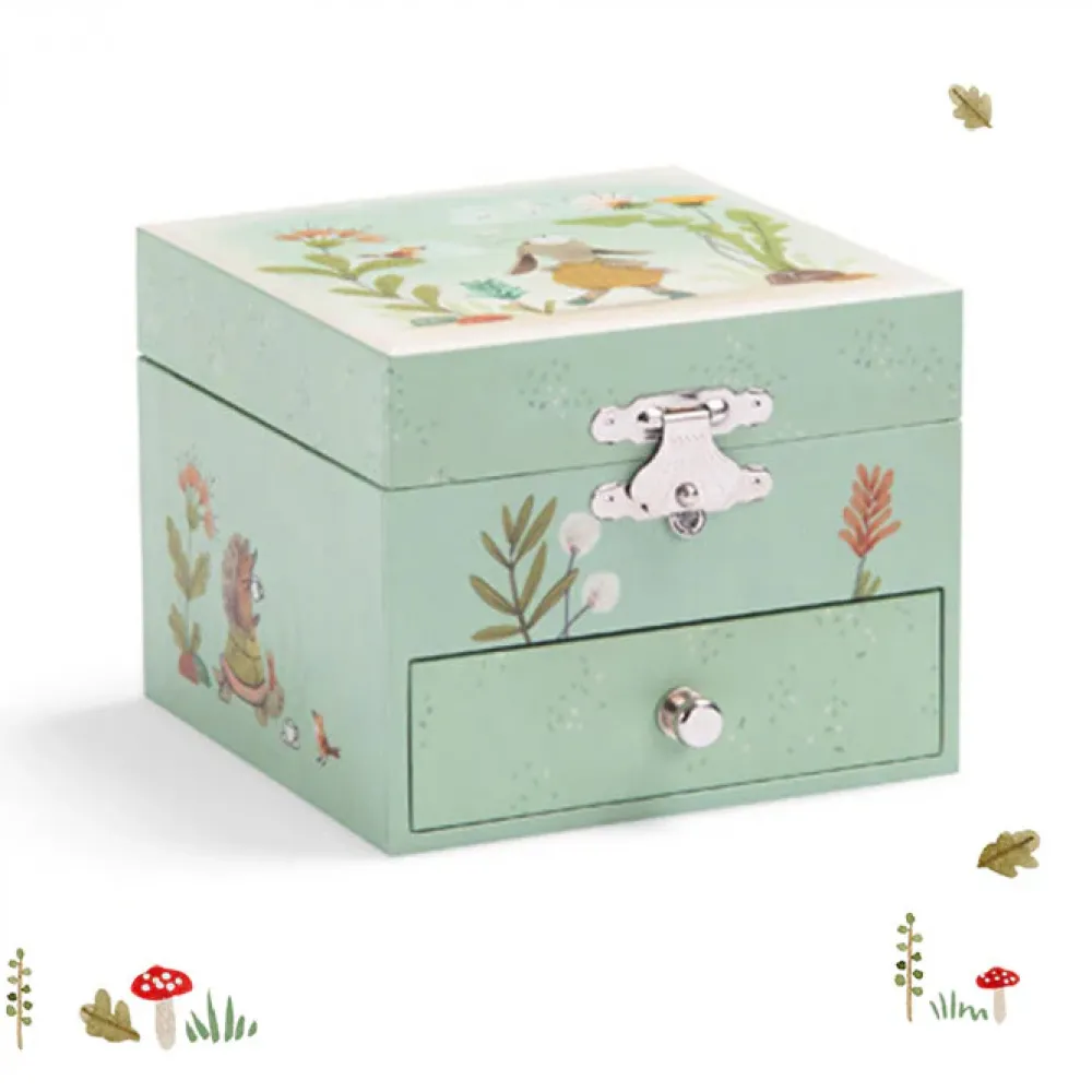 Moulin Roty Three Rabbits Musical Jewellery Box|Cottontails Baby Best