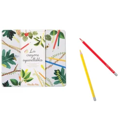Moulin Roty watercolour pencils in a tin|Cottontails Baby New