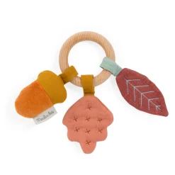 Moulin Roty wooden oak tree rattle|Cottontails Baby