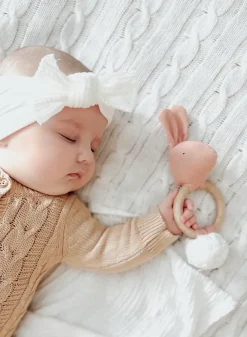 Mr Pickles Rabbit Teething Ring|Cottontails Baby Online