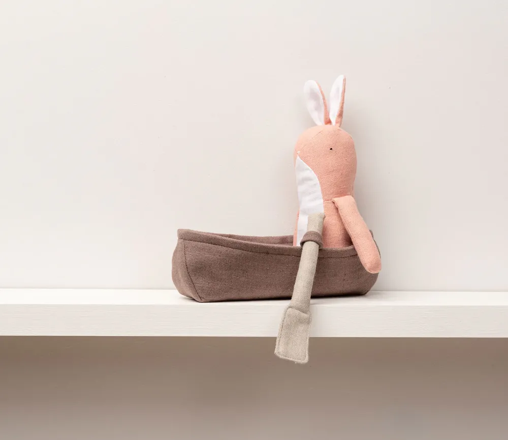 Mr Pickles Woodland Friends - Rachel Rabbit in a Boat|Cottontails Baby Best