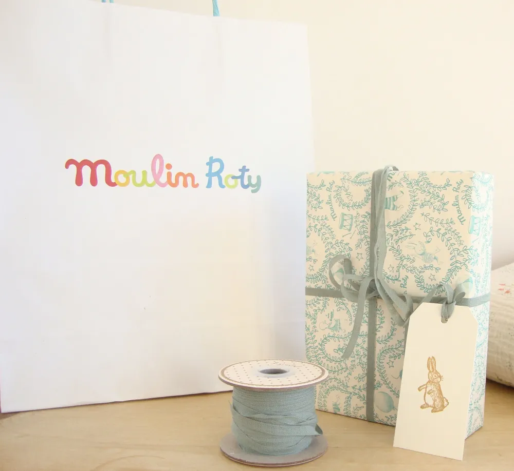 New Baby Gift Set - lamb & leaves|Cottontails Baby Discount
