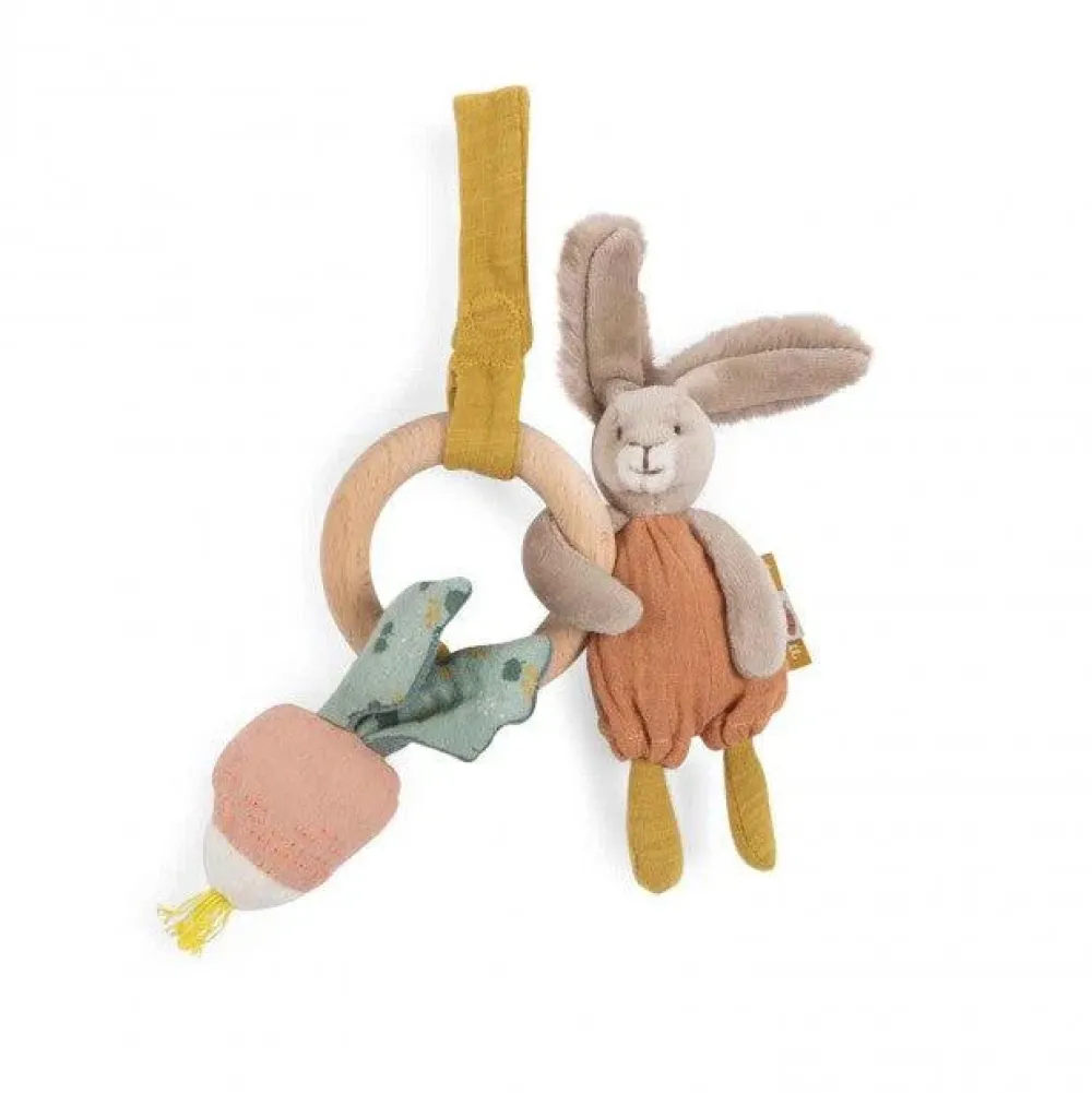 New Baby Gift Set - sprig sleep suit & activity bunny|Cottontails Baby Best