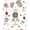 Postcard & Envelope - Bunny Teatime|Cottontails Baby Hot