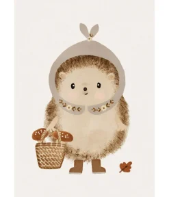 Postcard & Envelope - Foraging Hedgehog|Cottontails Baby Online