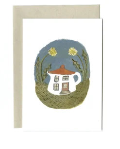 Tiny Tea Pot House Card|Cottontails Baby Outlet