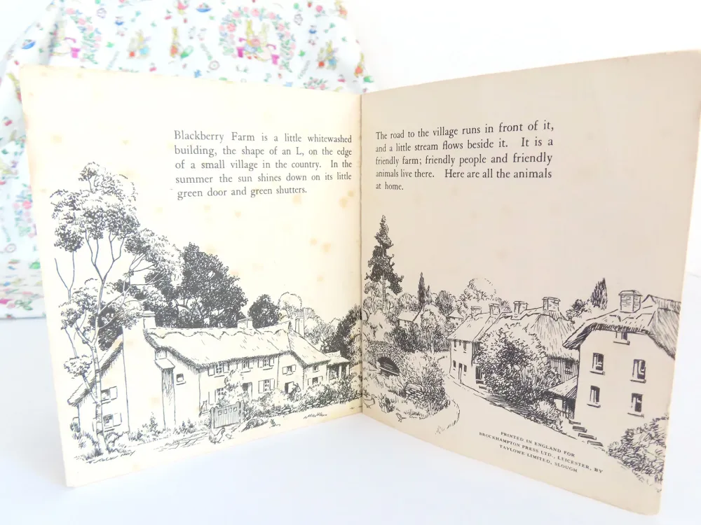 VINTAGE Blackberry Farm book - Postman Joe (1960s?)|Cottontails Baby Online