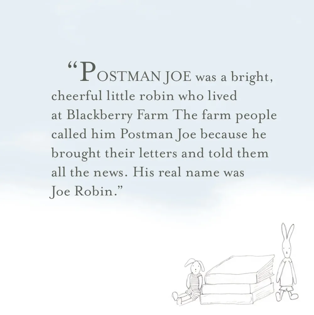 VINTAGE Blackberry Farm book - Postman Joe (1960s?)|Cottontails Baby Online