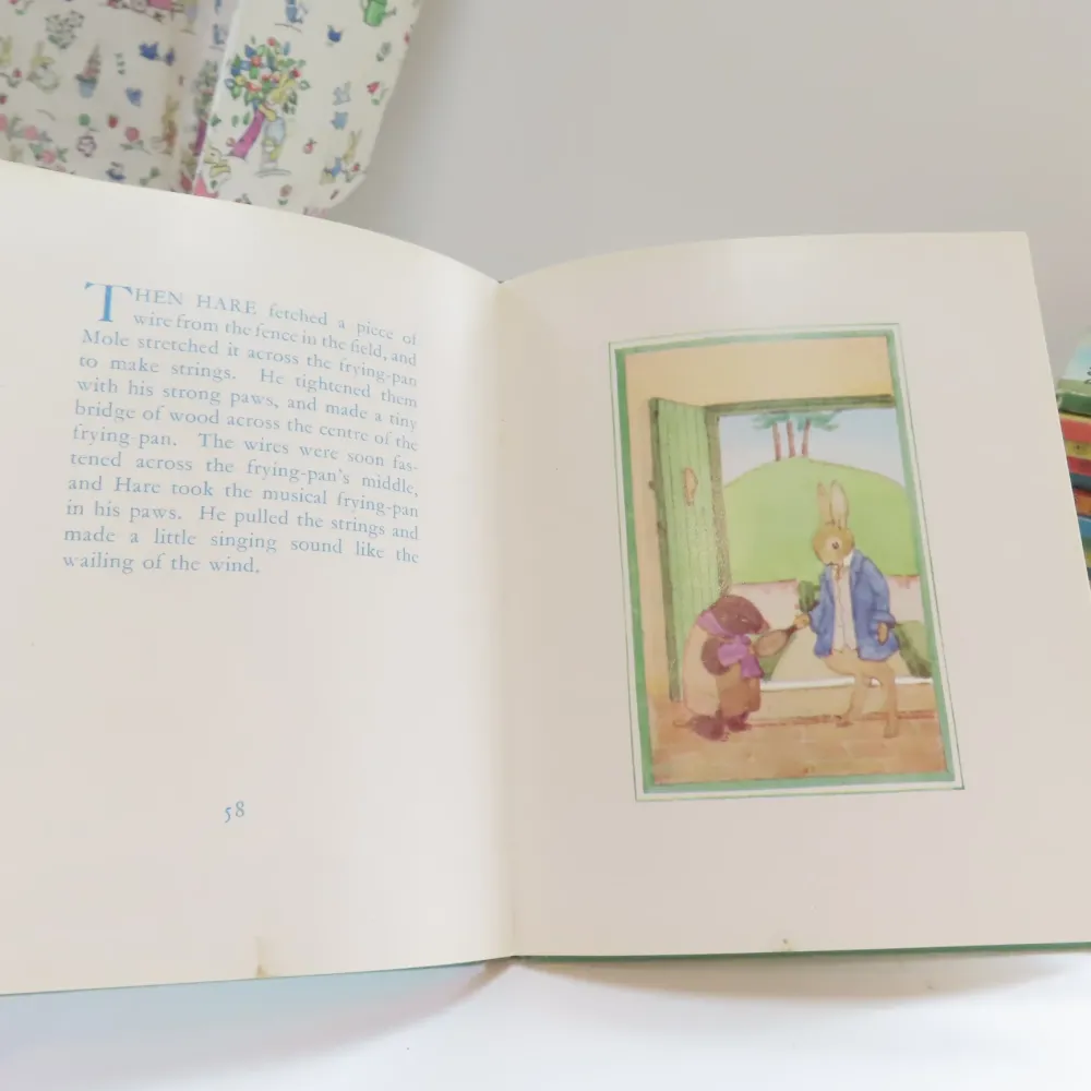 VINTAGE book - Little Grey Rabbit's Pancake Day with DJ (1967 - first edition)|Cottontails Baby Clearance