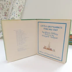 VINTAGE book - Little Grey Rabbit's Pancake Day with DJ (1967 - first edition)|Cottontails Baby Clearance